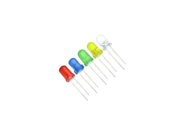 Diodo LED 3mm Color rojo verde, amarillo, azul, blanco