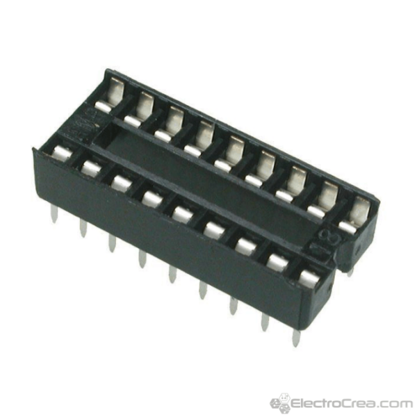 Socket Base para circuito integrado 28/18/16 pines - Imagen 4