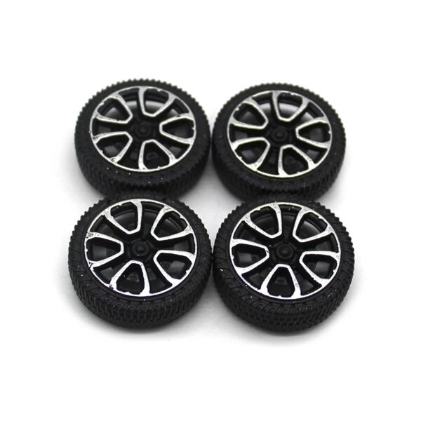 DIY Llantas de plástico 30mm para de ejes de 2mm - Imagen 4