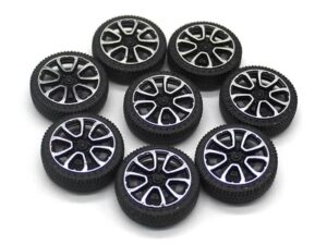 DIY Llantas de plástico 30mm para de ejes de 2mm