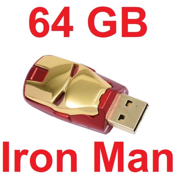 Memorias Usb 64 Gb Ironman Avengers Iron Man Marvel
