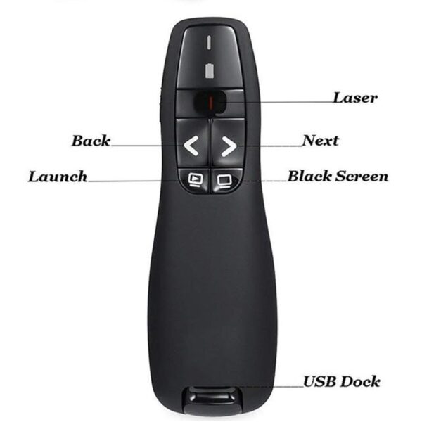 Apuntador Presentador Powerpoint Láser Inalámbrico 2.4ghz - Imagen 3
