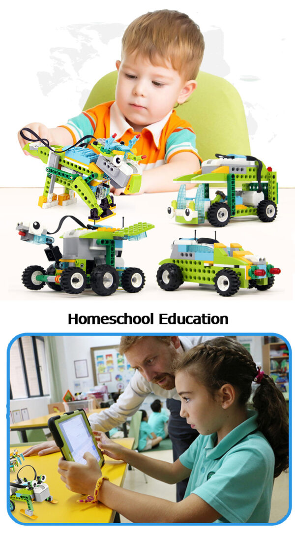 WeDo-Juego de construcción de robótica, juguetes educativos, nuevo, 2,0 - Imagen 7