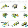 WeDo-Juego de construcción de robótica, juguetes educativos, nuevo, 2,0 - Imagen 10