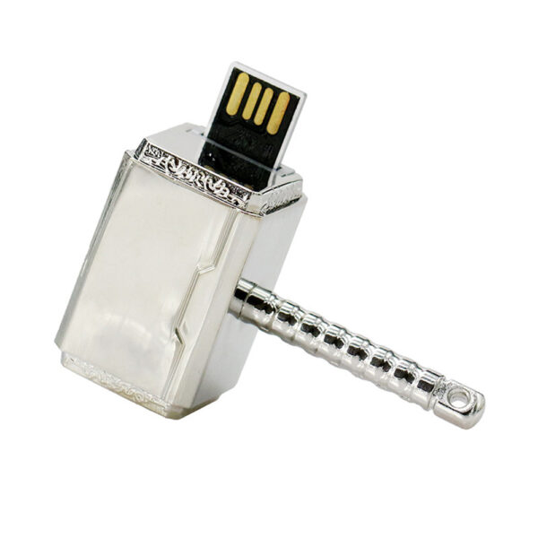 Memoria Usb Metal 64gb Marvel Avengers Martillo Thor Mjolnir - Imagen 6