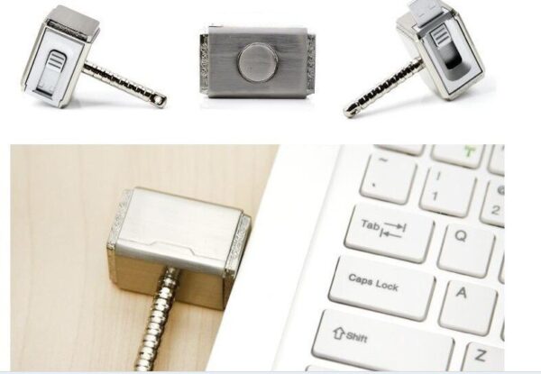 Memoria Usb Metal 64gb Marvel Avengers Martillo Thor Mjolnir - Imagen 5